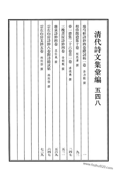 [下载][548_清代诗文集汇编]清代诗文集汇编.pdf