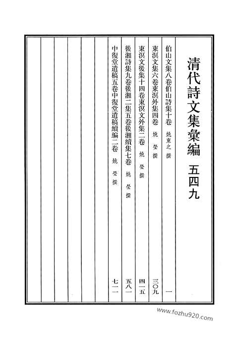 [下载][549_清代诗文集汇编]清代诗文集汇编.pdf