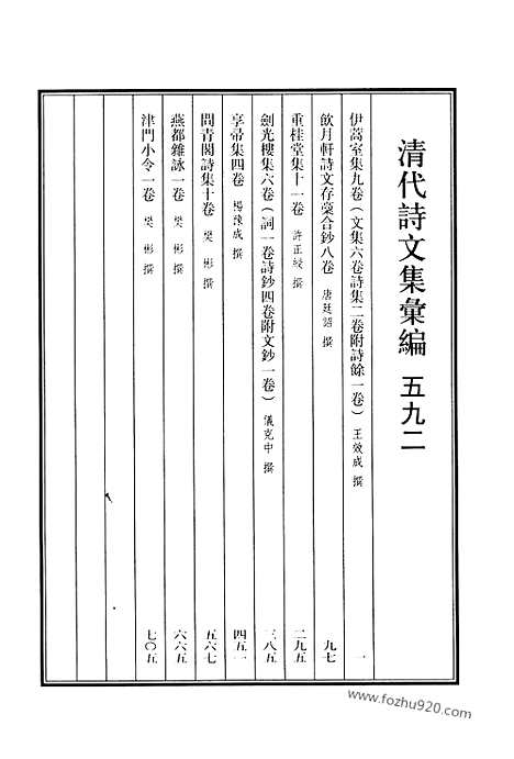 [下载][592_清代诗文集汇编]清代诗文集汇编.pdf