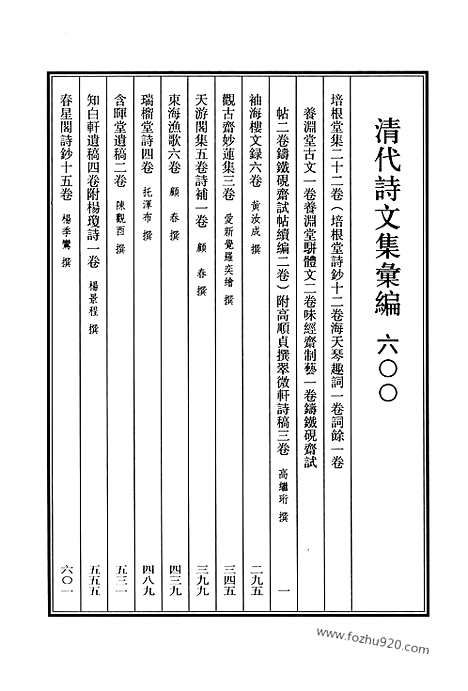 [下载][600_清代诗文集汇编]清代诗文集汇编.pdf