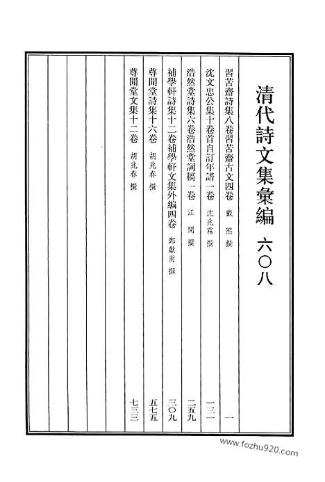 [下载][608_清代诗文集汇编]清代诗文集汇编.pdf