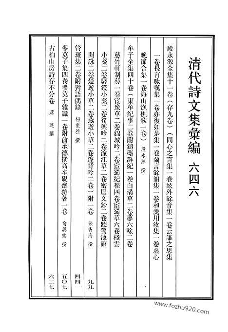 [下载][646_清代诗文集汇编]清代诗文集汇编.pdf