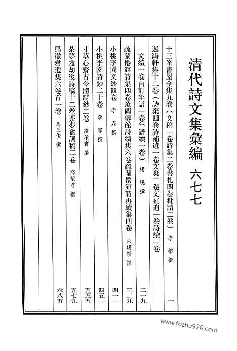 [下载][677_清代诗文集汇编]清代诗文集汇编.pdf