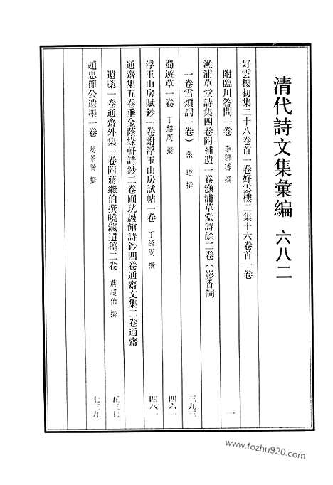 [下载][682_清代诗文集汇编]清代诗文集汇编.pdf