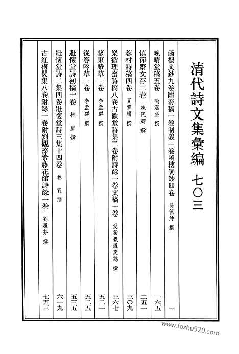 [下载][703_清代诗文集汇编]清代诗文集汇编.pdf