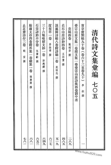 [下载][705_清代诗文集汇编]清代诗文集汇编.pdf