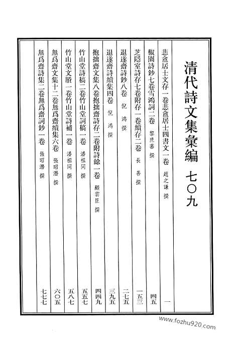 [下载][709_清代诗文集汇编]清代诗文集汇编.pdf