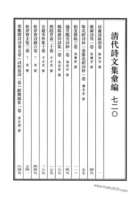 [下载][720_清代诗文集汇编]清代诗文集汇编.pdf