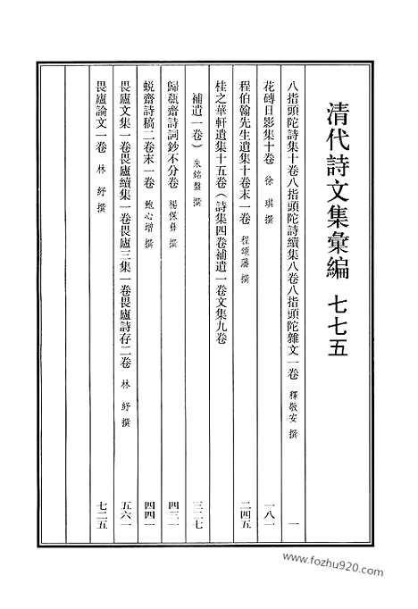 [下载][775_清代诗文集汇编]清代诗文集汇编.pdf