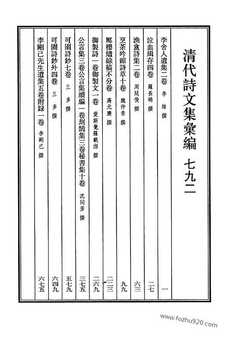 [下载][792_清代诗文集汇编]清代诗文集汇编.pdf