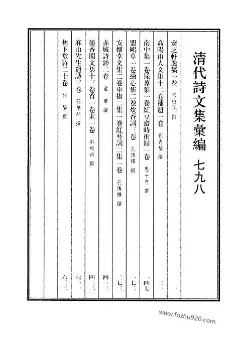 [下载][798_清代诗文集汇编]清代诗文集汇编.pdf