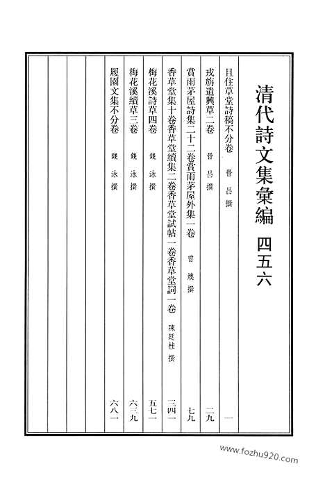 [下载][456_清代诗文集汇编]清代诗文集汇编.pdf