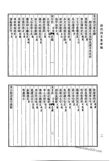 [下载][东目馆诗集_东目馆诗见_虚一斋集_切问斋集_冷香山馆未定稿_冷香词_清代诗文集汇编]清代诗文集汇编.pdf