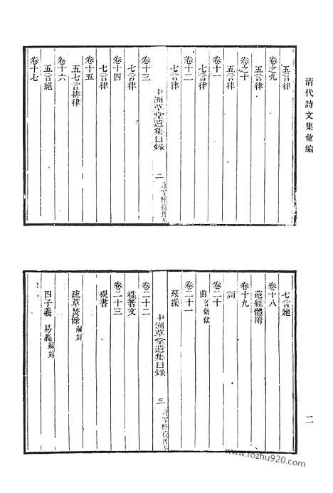 [下载][四八_中洲草堂遗集_义圃传家集_清代诗文集汇编]清代诗文集汇编.pdf