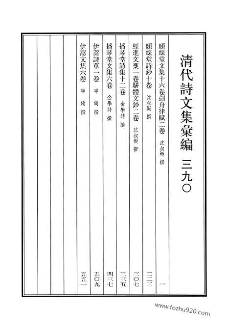 [下载][颐彩堂文集_剑舟律赋_颐彩堂诗钞_经进文稿_骈体文钞_播琴堂诗集_播琴堂文集_伊蒿诗草_伊蒿文集_清代诗文集汇编]清代诗文集汇编.pdf