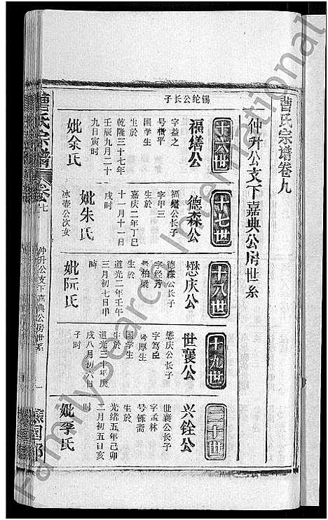 [下载][曹氏宗谱_27卷首5卷]安徽.曹氏家谱_十四.pdf