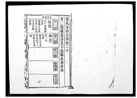 [下载][曹氏宗谱_26卷首2卷]安徽.曹氏家谱_二十一.pdf