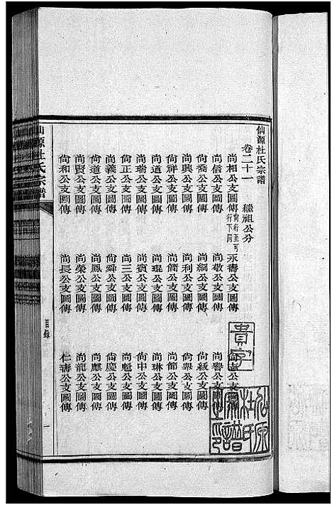 [下载][僊源杜氏宗谱_72卷含首1卷_实录4卷]安徽.僊源杜氏家谱_十一.pdf