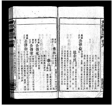 [下载][方氏宗谱_36卷首2卷_方氏族谱]安徽.方氏家谱_二十.pdf