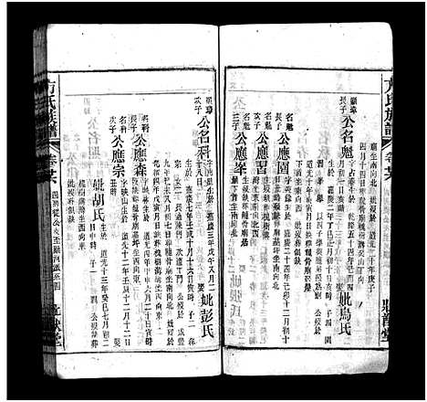 [下载][方氏宗谱_36卷首2卷_方氏族谱]安徽.方氏家谱_二十八.pdf