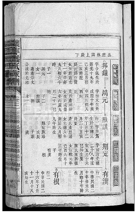 [下载][怀宁潘氏家谱_6卷首末各1卷_潘氏家谱_怀宁县安庆府石牌潘氏家谱]安徽.怀宁潘氏家谱_二十三.pdf