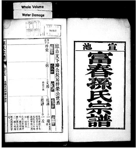 [下载][宣池富春孙氏宗谱_10卷_孙氏宗谱]安徽.宣池富春孙氏家谱_二.pdf