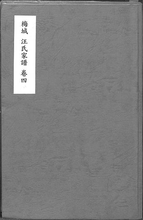 [下载][梅城汪氏家谱_16卷_末2卷_汪氏宗谱]安徽.梅城汪氏家谱_四.pdf