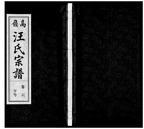 [下载][高岭汪氏宗谱]安徽.高岭汪氏家谱_六.pdf