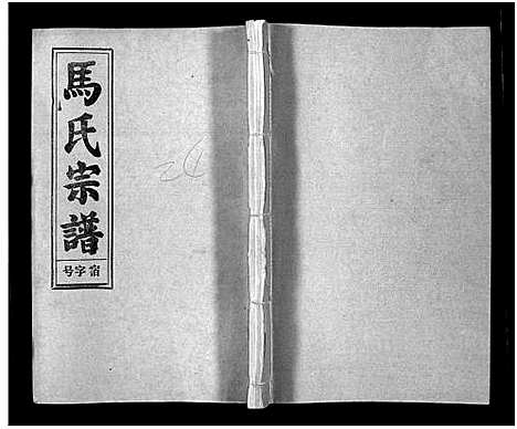 [下载][马氏宗谱_26卷_卷首上下_卷末各1卷_马氏宗谱]安徽.马氏家谱_二十三.pdf