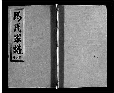 [下载][马氏宗谱_26卷_卷首上下_卷末各1卷_马氏宗谱]安徽.马氏家谱_三十.pdf