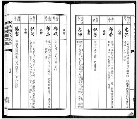 [下载][皖西杨氏家谱_3卷]安徽.皖西杨氏家谱_二.pdf