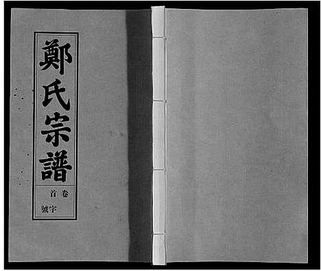 [下载][荥阳郑氏宗谱_9卷首末各1卷]安徽.荥阳郑氏家谱_一.pdf