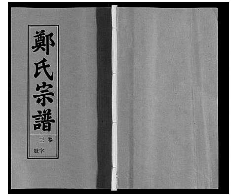 [下载][荥阳郑氏宗谱_9卷首末各1卷]安徽.荥阳郑氏家谱_三.pdf