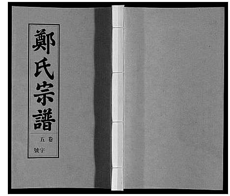 [下载][荥阳郑氏宗谱_9卷首末各1卷]安徽.荥阳郑氏家谱_五.pdf