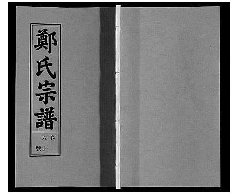 [下载][荥阳郑氏宗谱_9卷首末各1卷]安徽.荥阳郑氏家谱_六.pdf