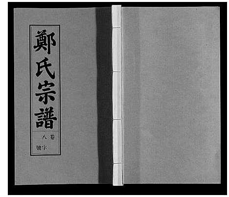 [下载][荥阳郑氏宗谱_9卷首末各1卷]安徽.荥阳郑氏家谱_八.pdf