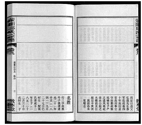 [下载][荥阳郑氏宗谱_9卷首末各1卷]安徽.荥阳郑氏家谱_九.pdf