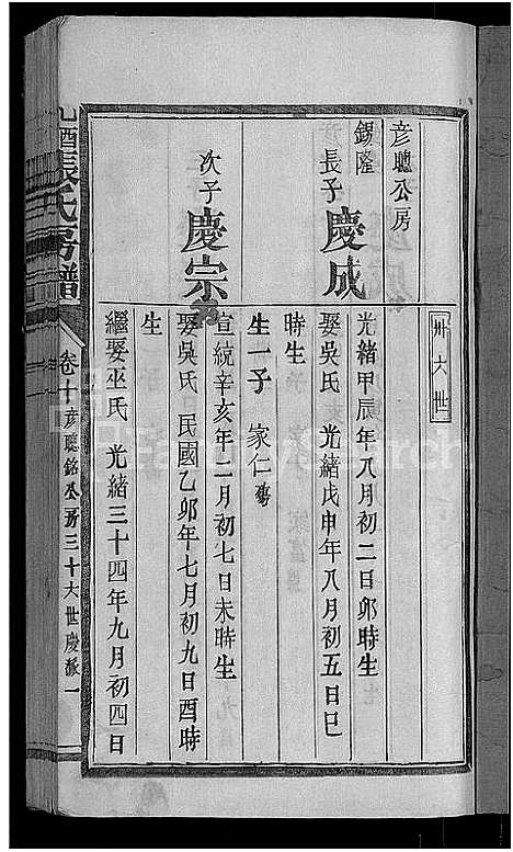 [下载][张氏房谱_11卷]福建.张氏房谱_九.pdf