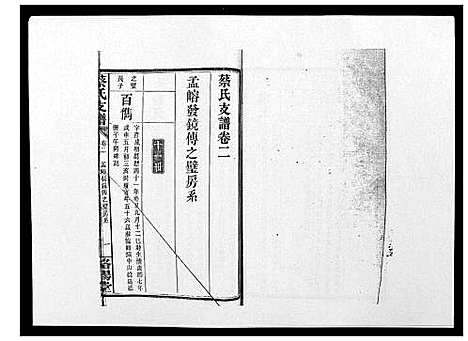 [下载][蔡氏支谱_7卷首3卷峰房4卷]湖南.蔡氏支谱_四.pdf