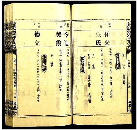 [下载][团田曾氏续修族谱_76卷_别1卷首4卷_外系5卷]湖南.团田曾氏续修家谱_九.pdf