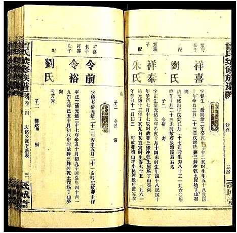 [下载][团田曾氏续修族谱_76卷_别1卷首4卷_外系5卷]湖南.团田曾氏续修家谱_二十八.pdf