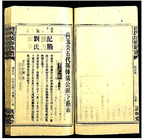 [下载][团田曾氏续修族谱_76卷_别1卷首4卷_外系5卷]湖南.团田曾氏续修家谱_六十一.pdf