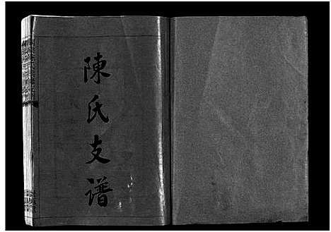 [下载][铜梁陈氏续修支谱_5卷首1卷_陈氏支谱_铜梁陈氏续俢支谱]湖南.铜梁陈氏续修支谱_二.pdf