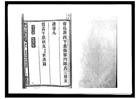 [下载][陈氏三修支谱_14卷]湖南.陈氏三修支谱_九.pdf