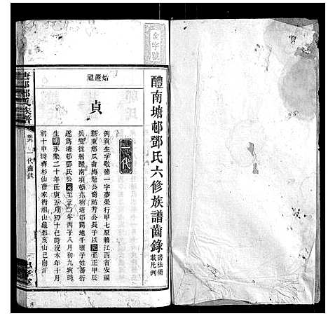 [下载][塘邨邓氏族谱_15卷]湖南.塘邨邓氏家谱_三.pdf