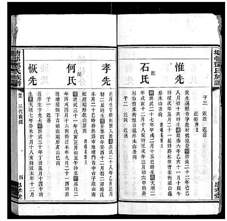 [下载][塘邨邓氏族谱_15卷]湖南.塘邨邓氏家谱_三.pdf