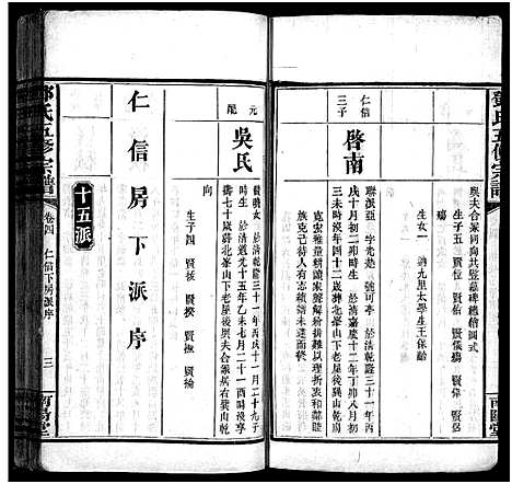 [下载][邓氏五修宗谱_世系6卷_叙述6卷]湖南.邓氏五修家谱_十.pdf