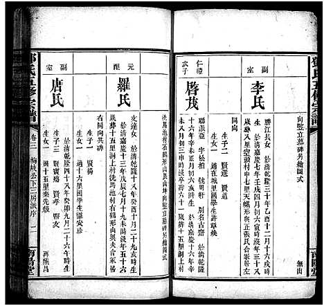 [下载][邓氏五修宗谱_世系6卷_叙述6卷]湖南.邓氏五修家谱_十四.pdf