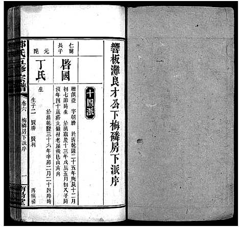 [下载][邓氏五修宗谱_世系6卷_叙述6卷]湖南.邓氏五修家谱_十六.pdf