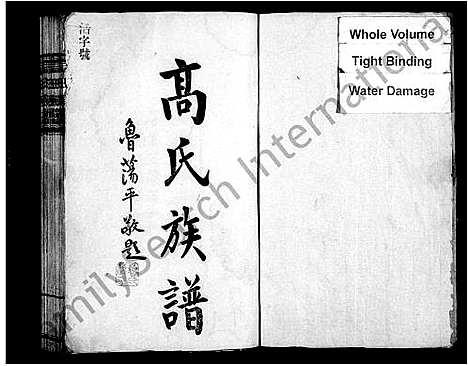 [下载][高氏族谱_6卷首1卷_高氏八修族谱小江分支谱]湖南.高氏家谱.pdf